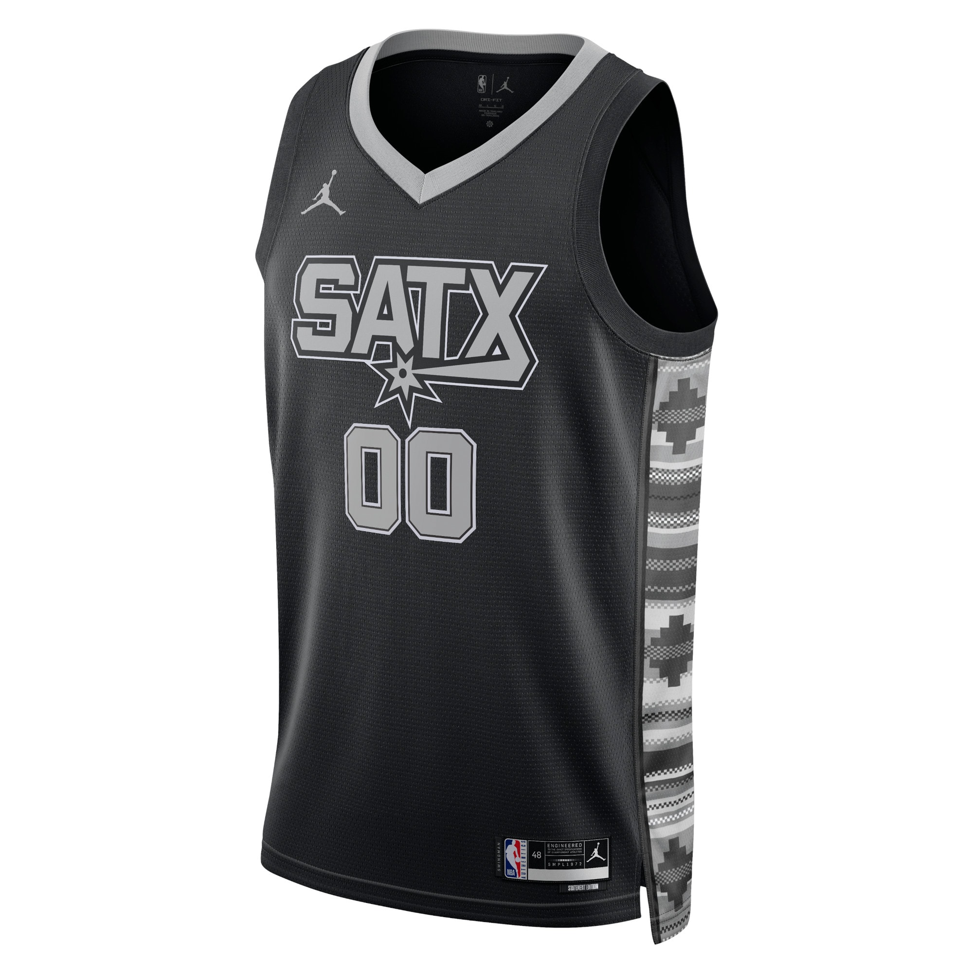 San Antonio Spurs Jordan Statement Swingman Jersey - Custom - Unisex