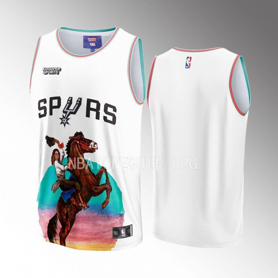 San Antonio Spurs Nba & Kidsuper Studios Unisex Hometown Jersey