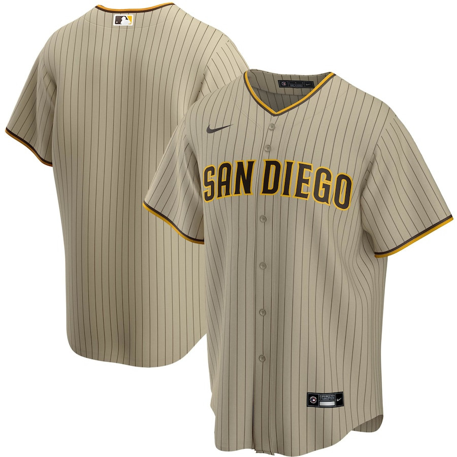 San Diego Padres Alternate Men Jersey - Tan