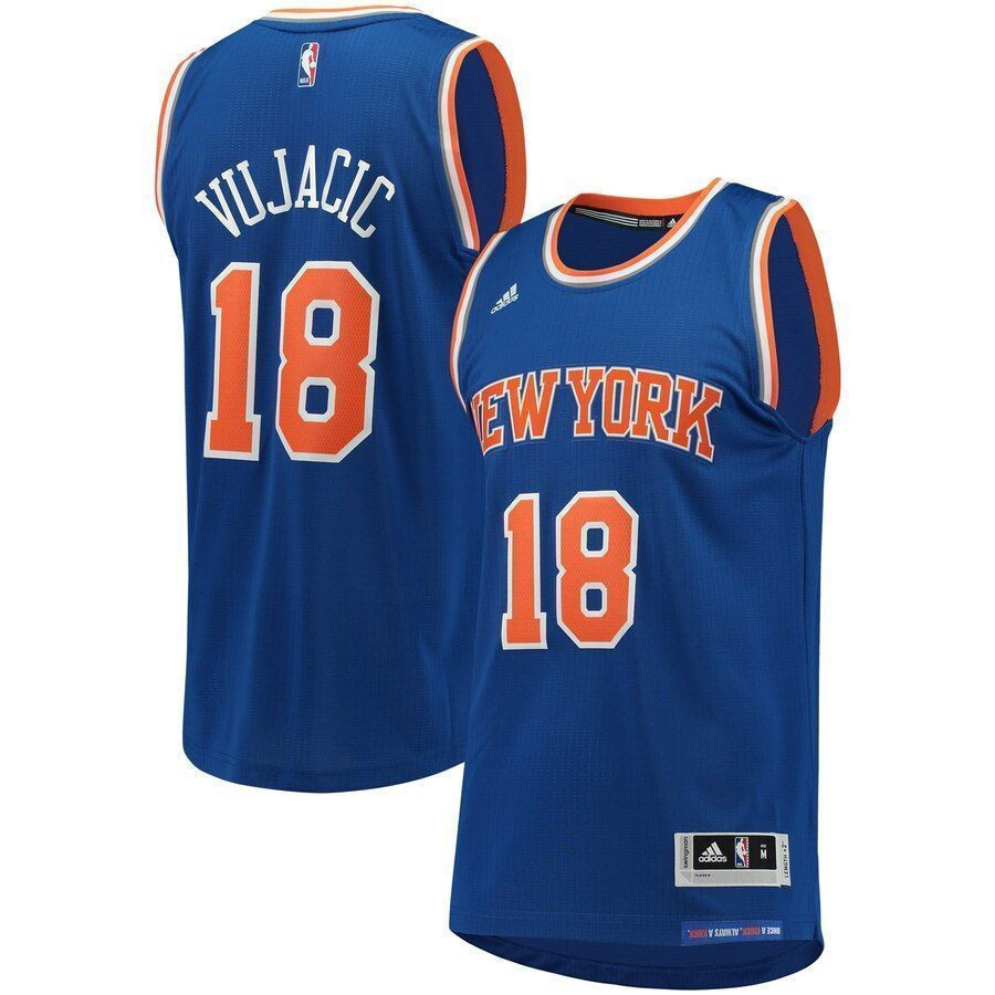 Sasha Vujacic New York Knicks Swingman Jersey - Blue