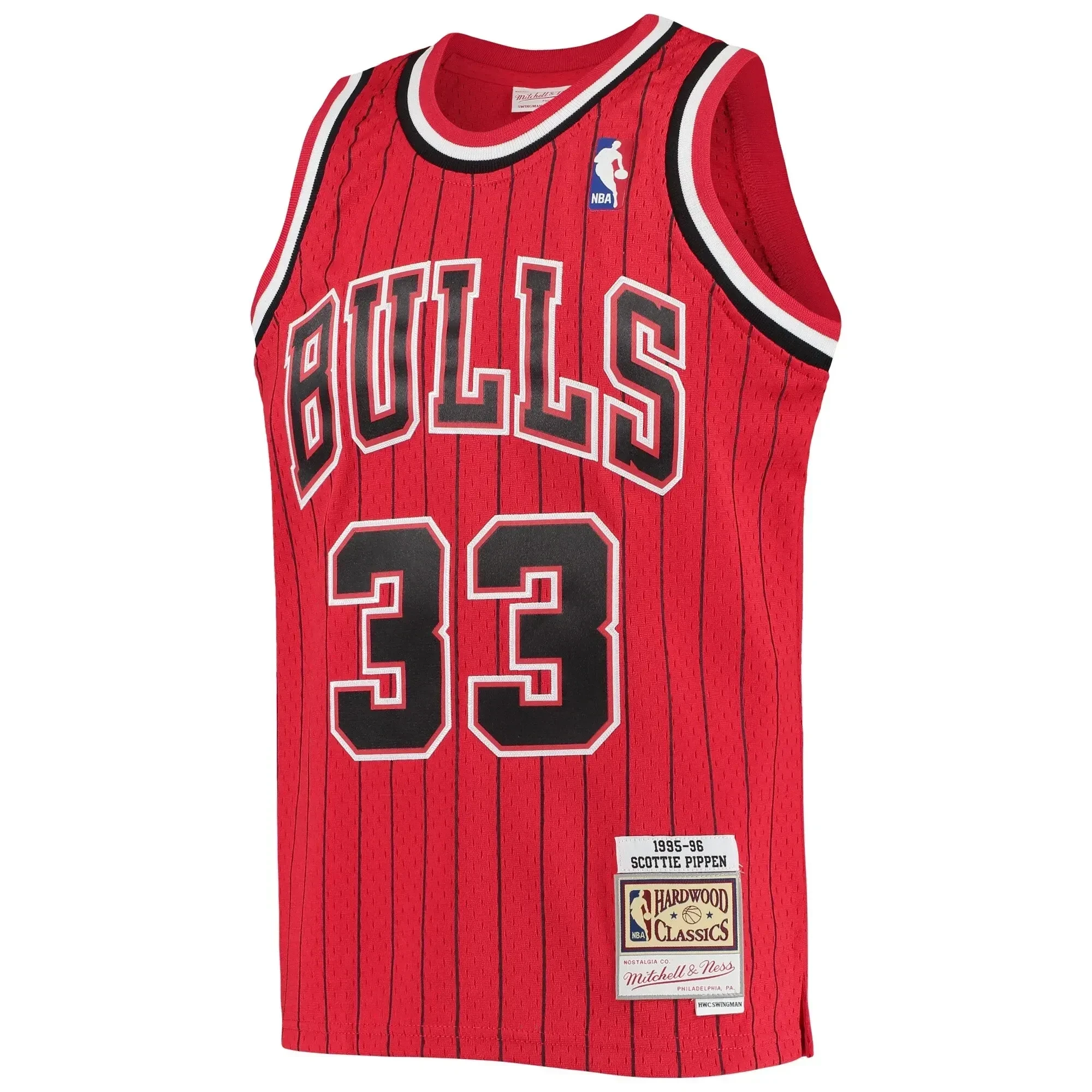 Scottie Pippen Chicago Bulls Mitchell & Ness 1995-96 Hardwood Classics Reload Jersey ??red