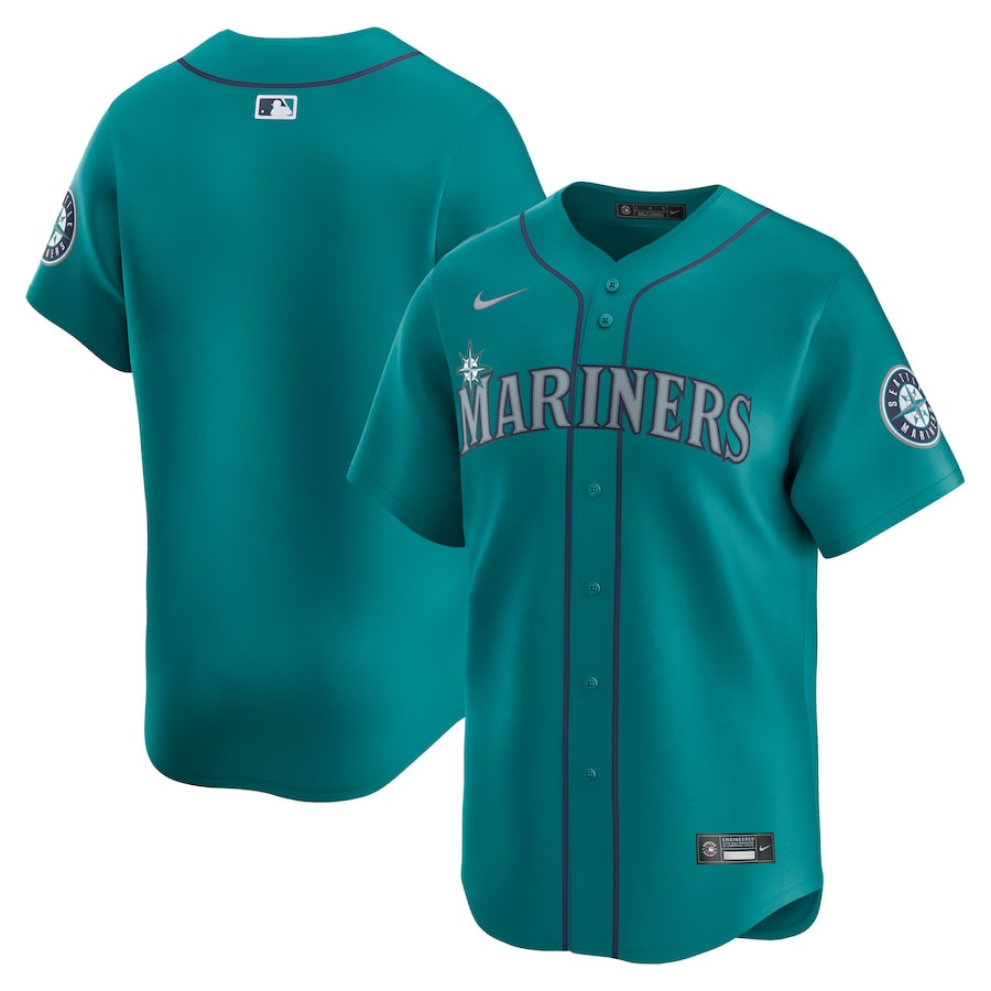 Seattle Mariners Alternate Limited Men Jersey - Aqua