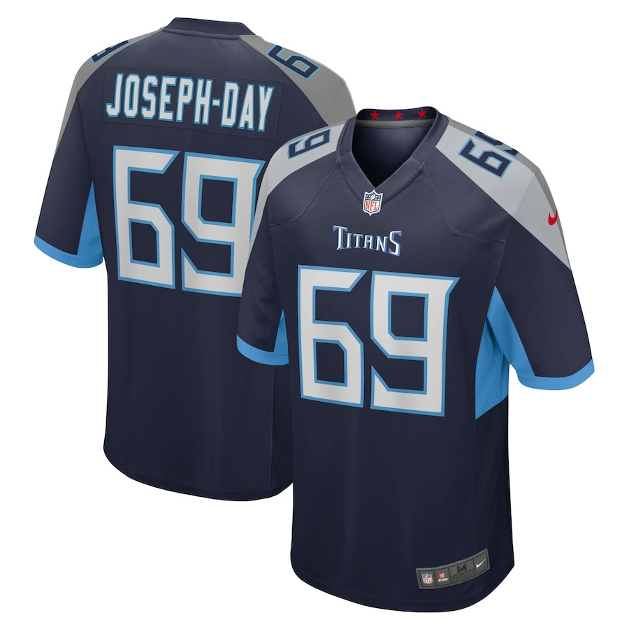 Sebastian Joseph-day 69 Tennessee Titans Game Men Jersey - Navy Js4958