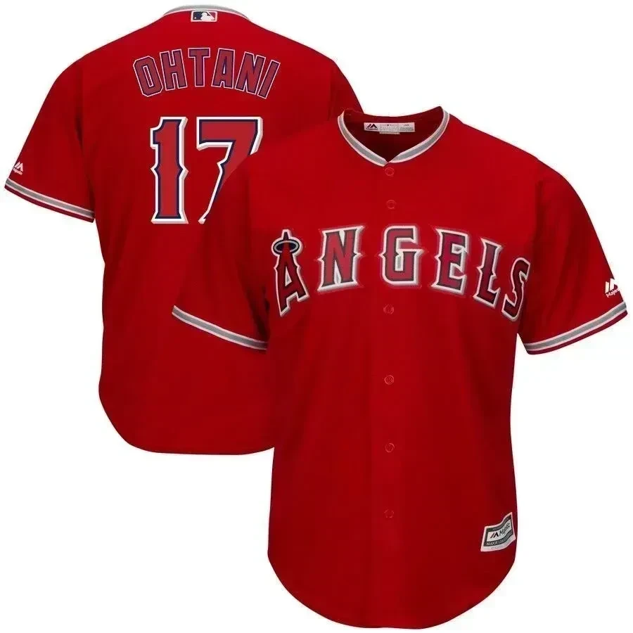 Shohei Ohtani Los Angeles Angels Alternate Official Player Jersey - Scarlet