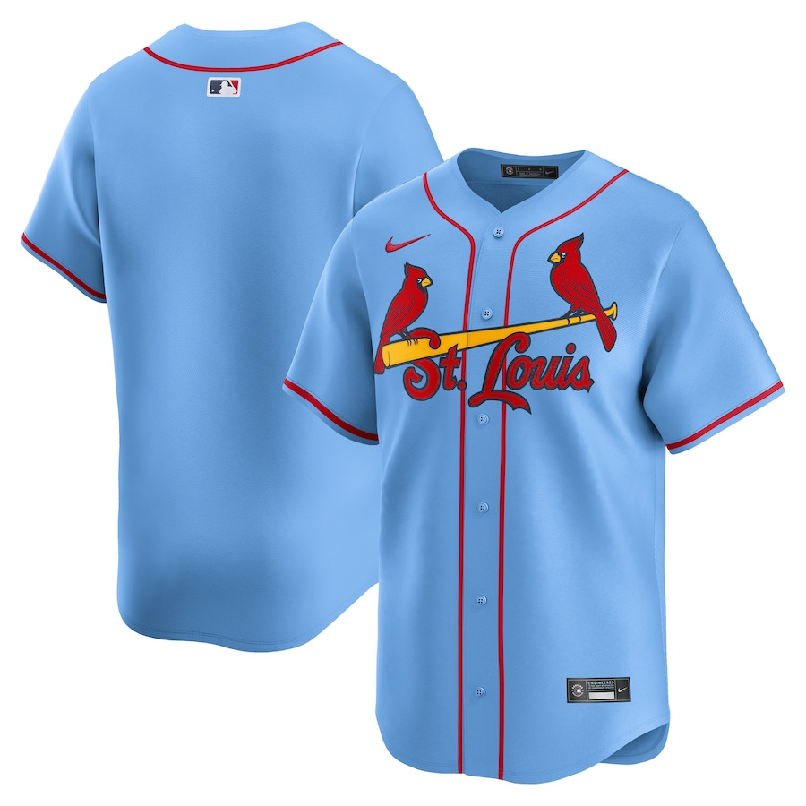 St. Louis Cardinals Alternate Limited Men Jersey - Light Blue