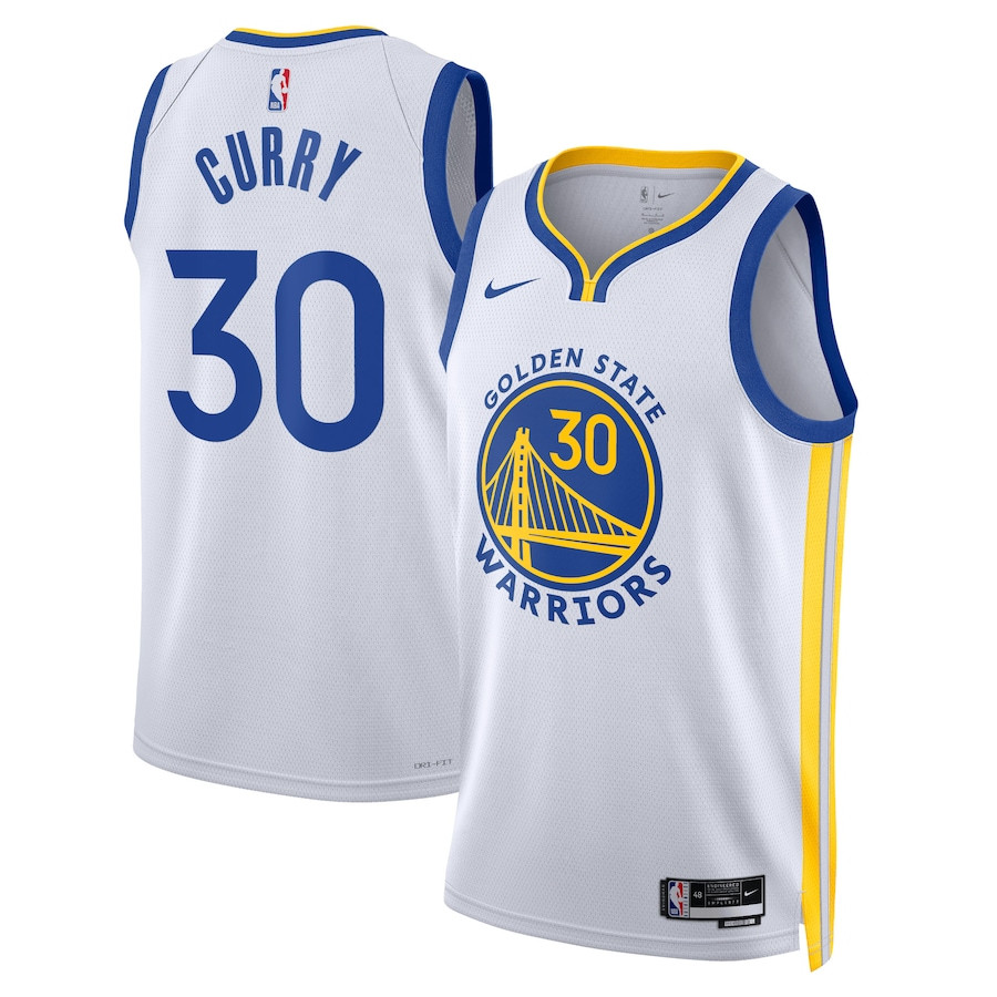 Stephen Curry 30 Golden State Warriors Unisex Swingman Jersey - Association Edition - White
