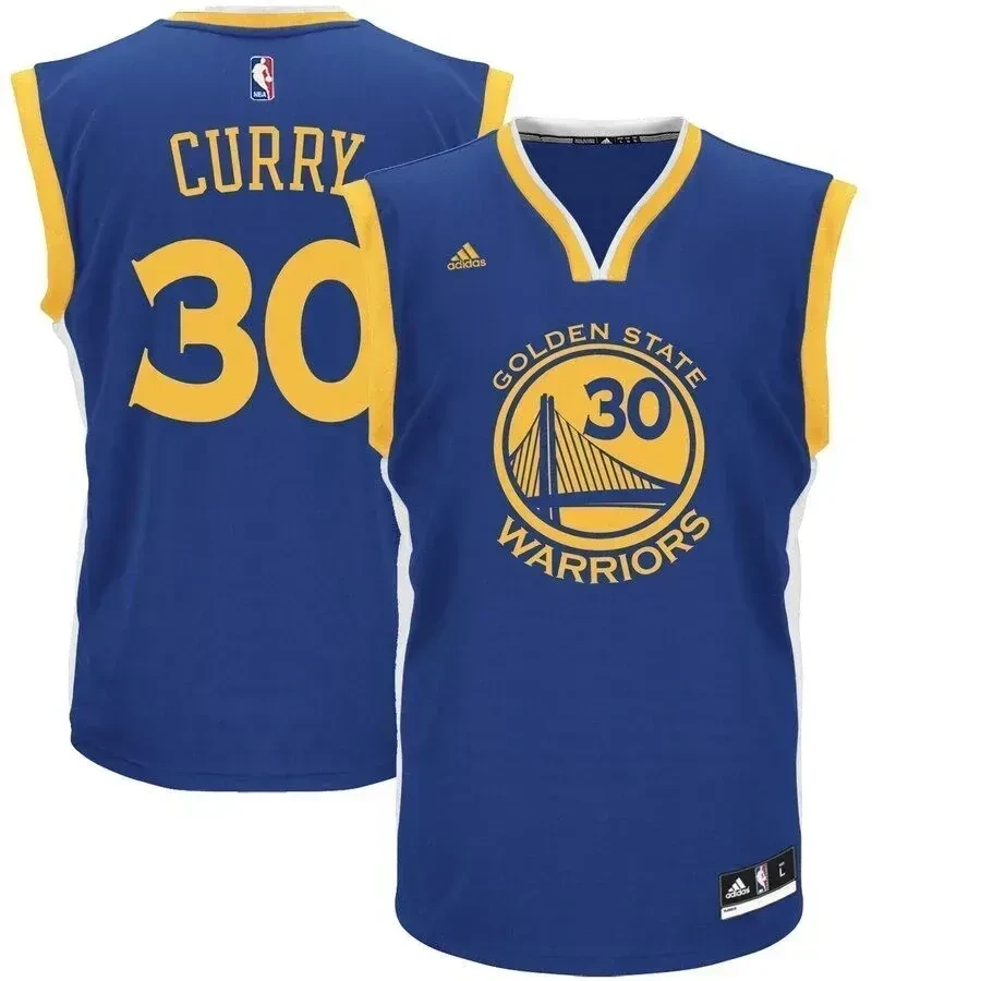 Stephen Curry Golden State Warriors Road Jersey - Royal Blue