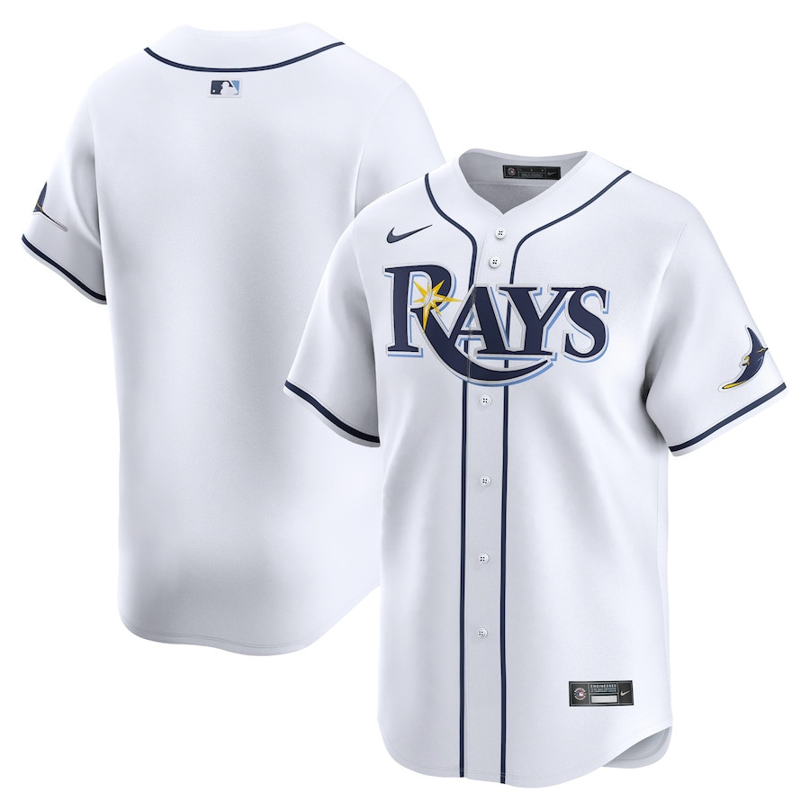 Tampa Bay Rays Home Limited Youth Jersey - White