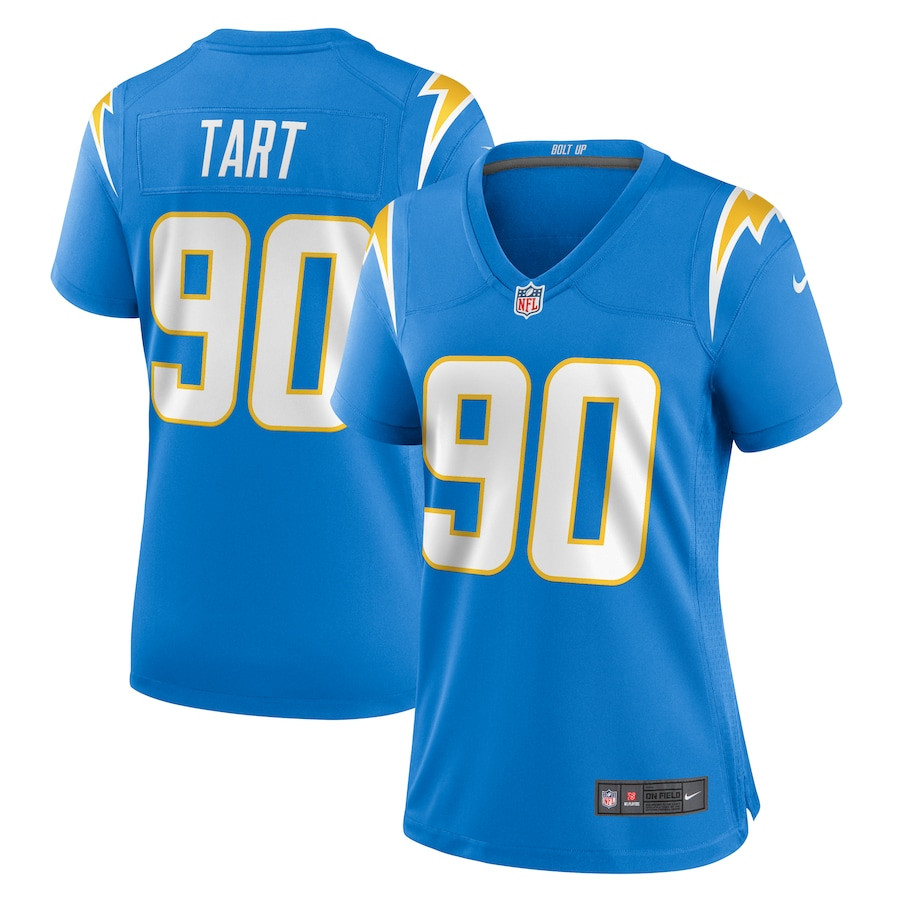 Teair Tart 90 Los Angeles Chargers Women's Game Jersey - Powder Blue Js1597