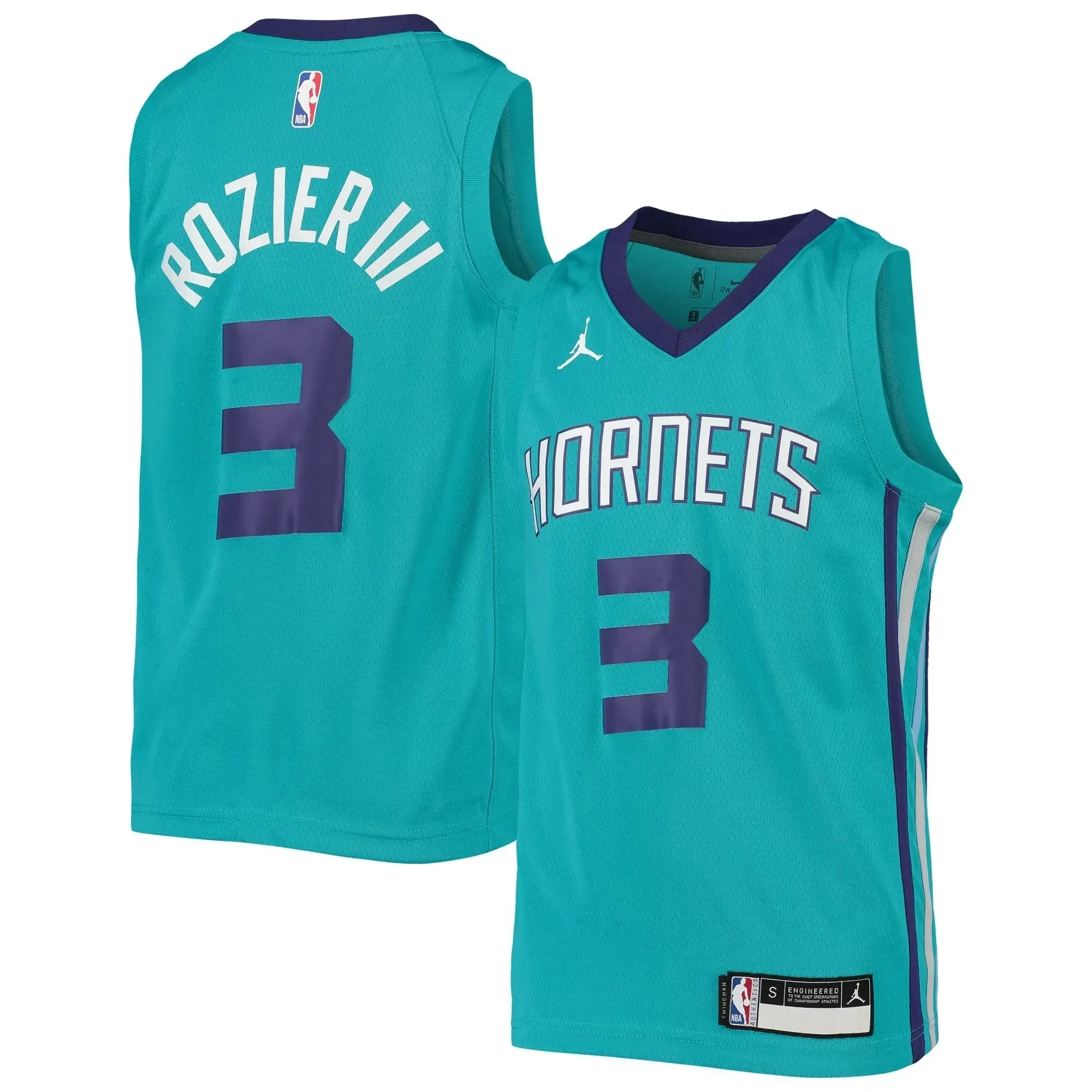 Terry Rozier Charlotte Hornets Youth Team Swingman Jersey - Teal