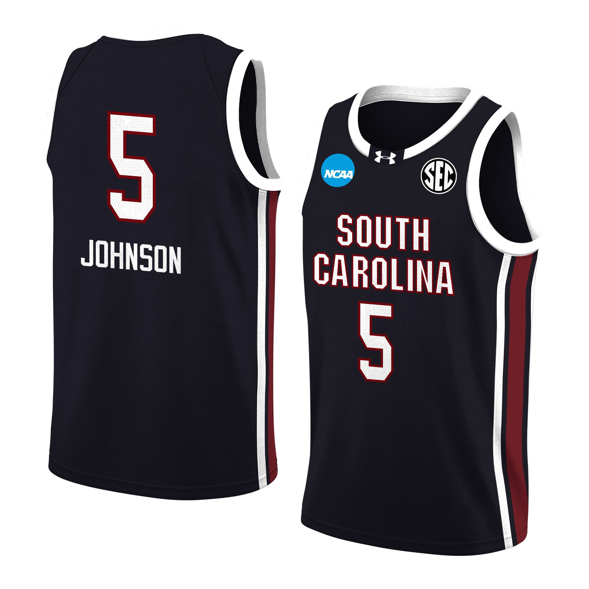 Tessa Johnson 5 South Carolina 2024 Women's Basketball Jersey - Black, Unisex Jersey