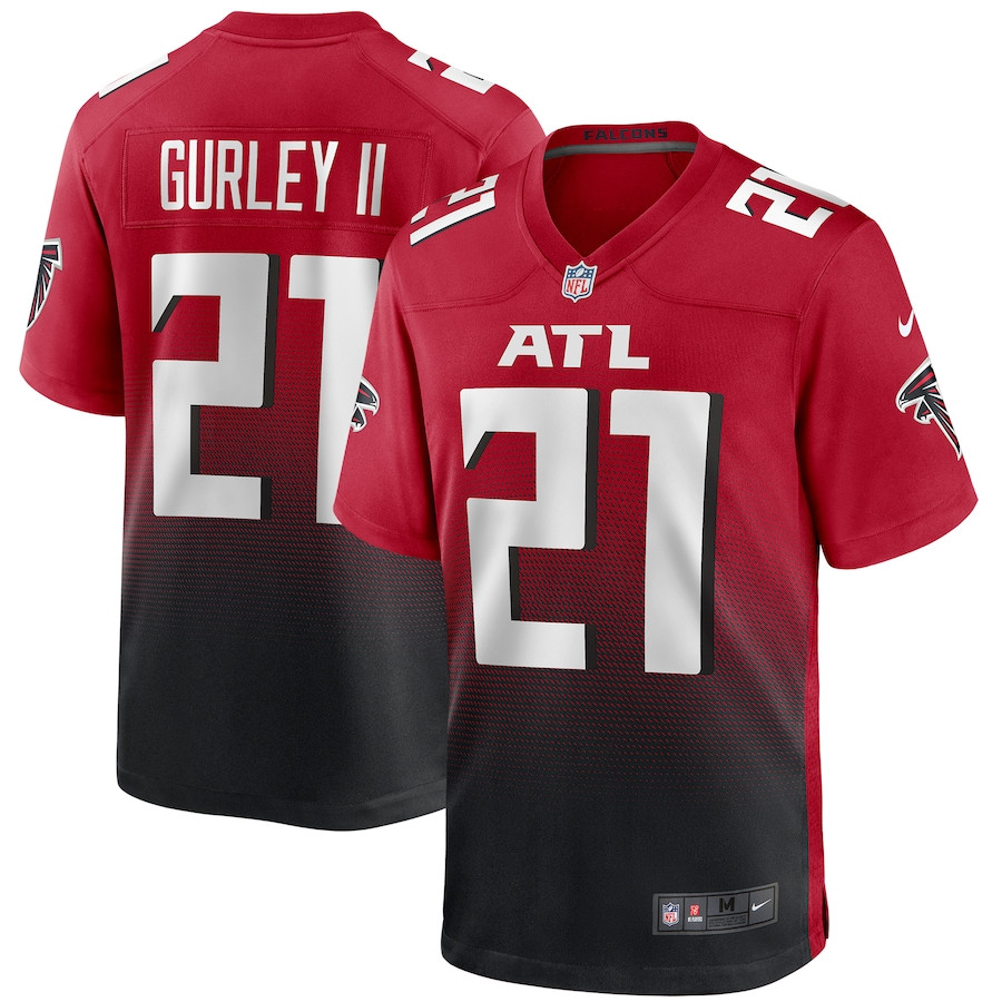 Todd Gurley Ii 21 Atlanta Falcons Men 2nd Alternate Game Jersey - Red Js1684