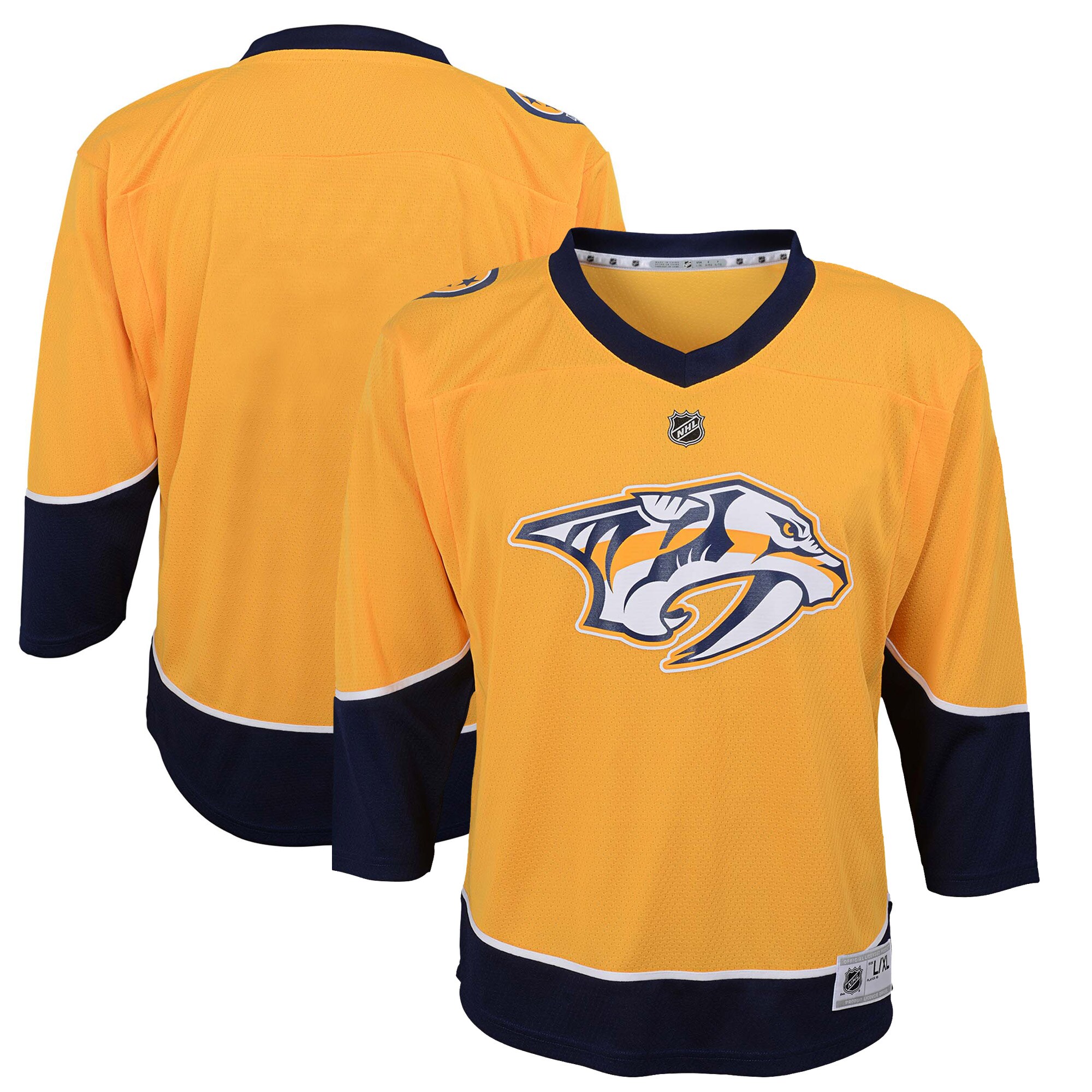 Toddler Nashville Predators Gold Home Jersey