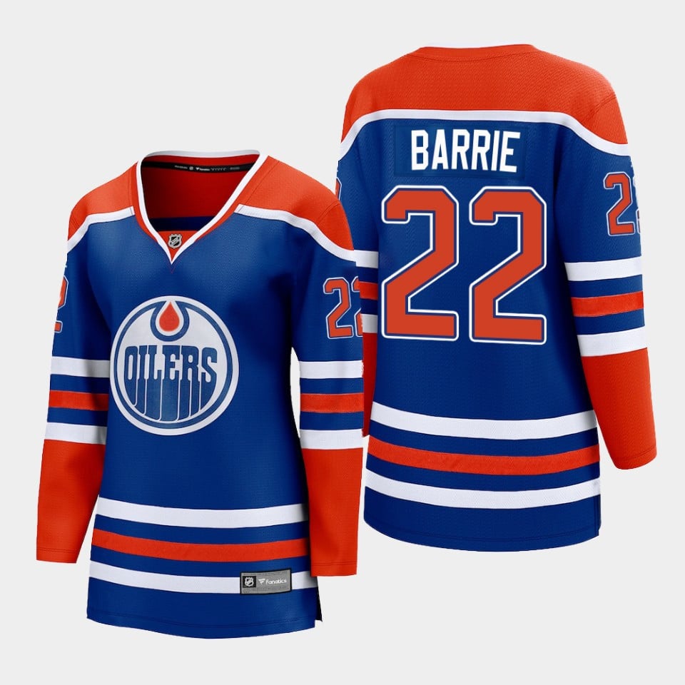 Tyson Barrie 22 Edmonton Oilers Home Jersey - Women