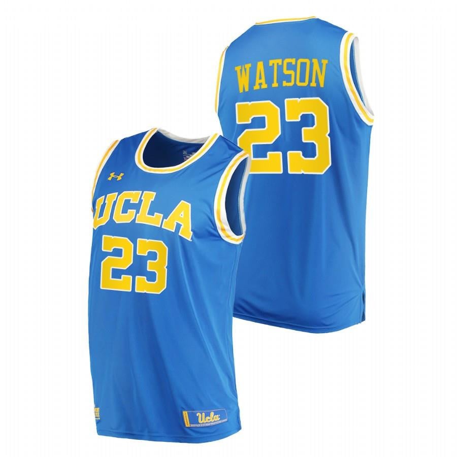 Ucla Bruins Peyton Watson 23 Blue 2022 Draft Top Prospect Jersey