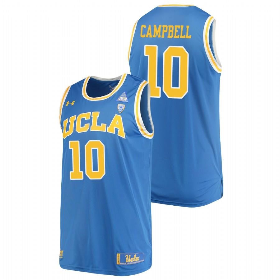 Ucla Bruins Tyger Campbell 10 2023 Blue College Basketball Performance Jersey