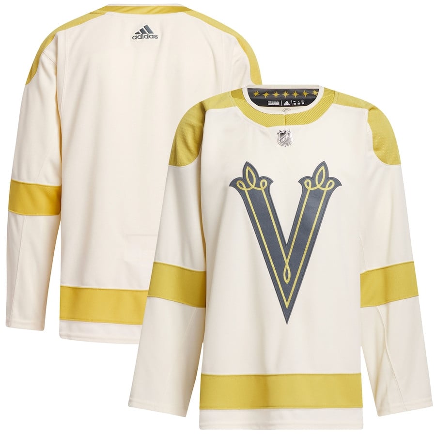Vegas Golden Knights 2024 Nhl Winter Classic Primegreen Men Jersey - Cream