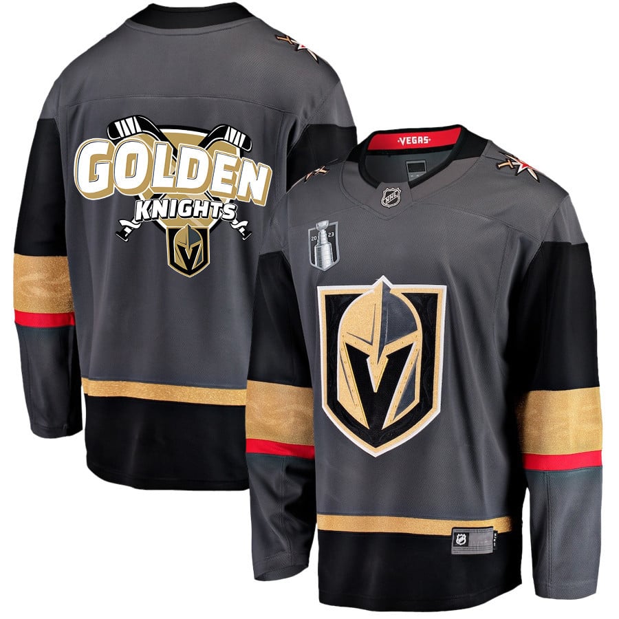 Vegas Golden Knights Champions Of The Ice 2023 Stanley Cup Men Jersey - Black
