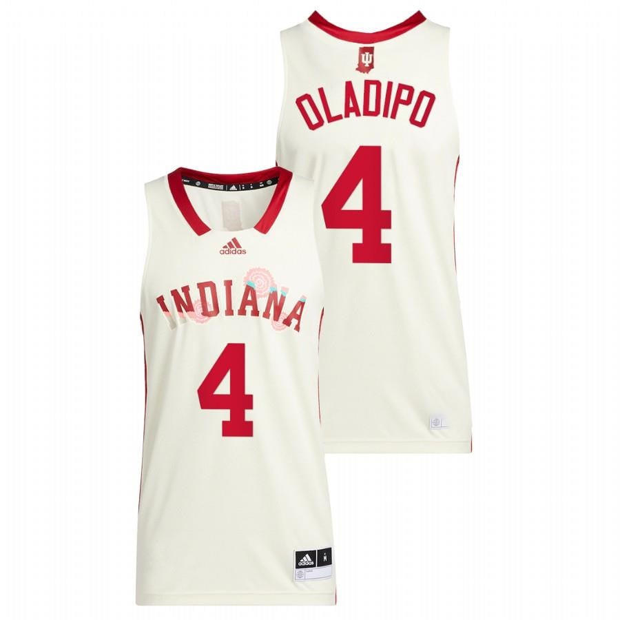Victor Oladipo 4 White Indiana Hoosiers Basketball Honoring Black Excellence Jersey