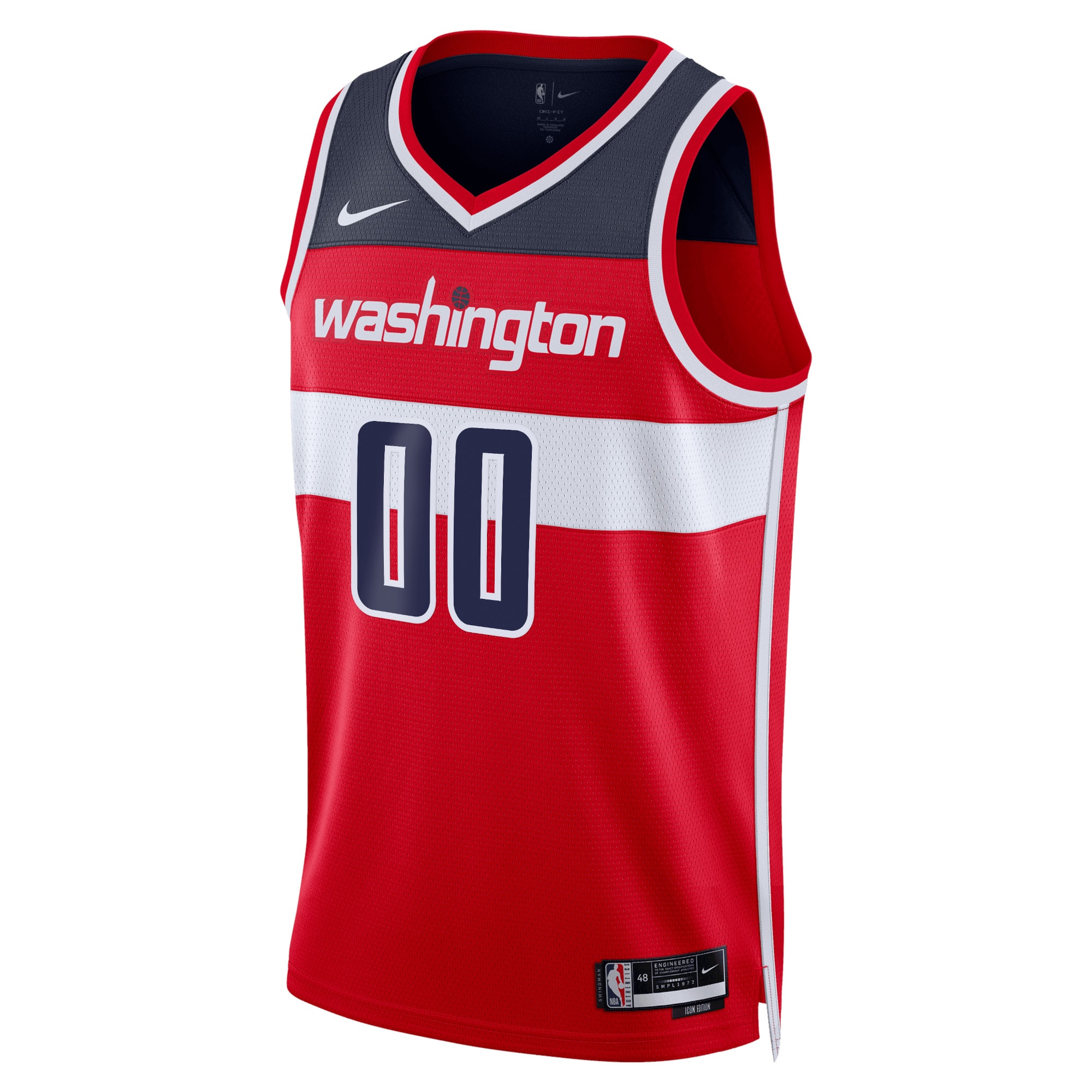 Washington Wizards Icon Swingman Jersey - Custom - Unisex