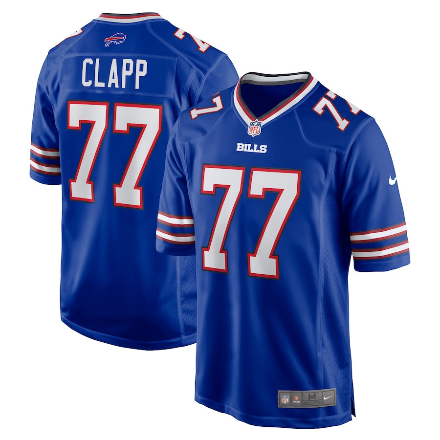 Will Clapp 77 Buffalo Bills Game Men Jersey - Royal Js5599