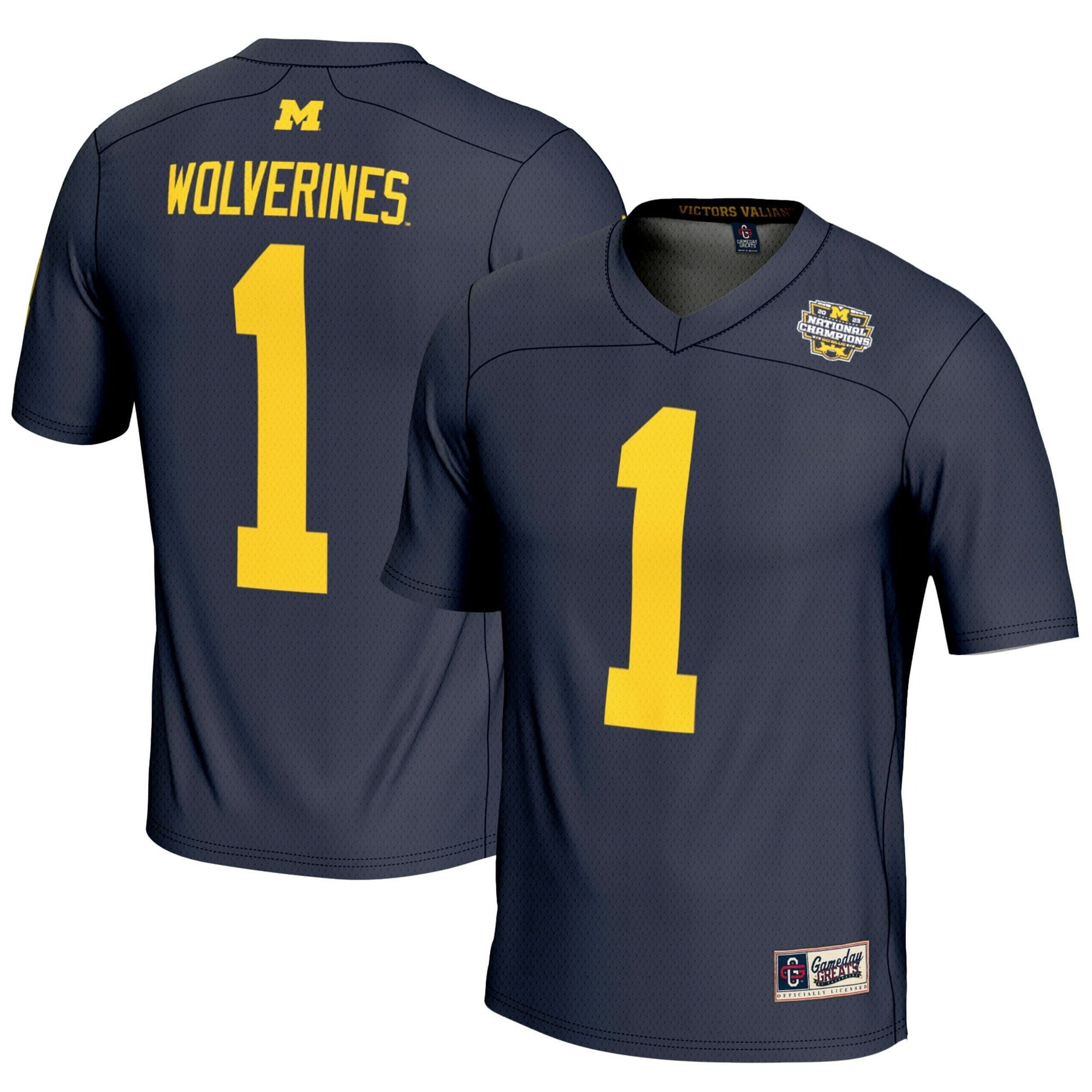 Wolverines 2023 National Champions Men Jersey