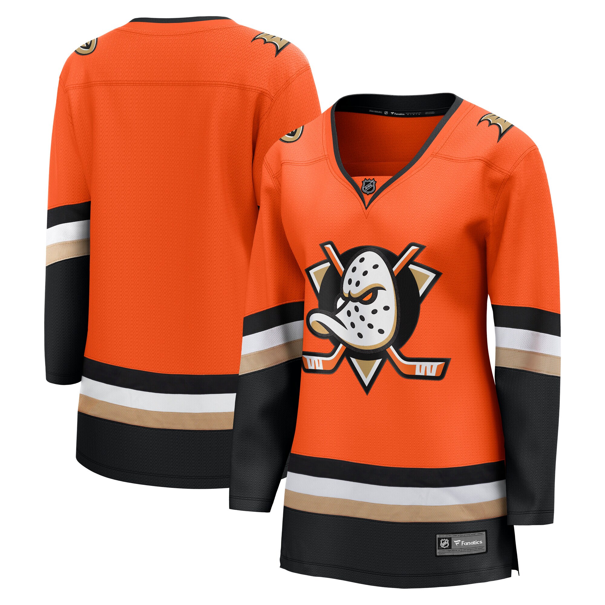 Women's Anaheim Ducks Orange Home Breakaway Jersey