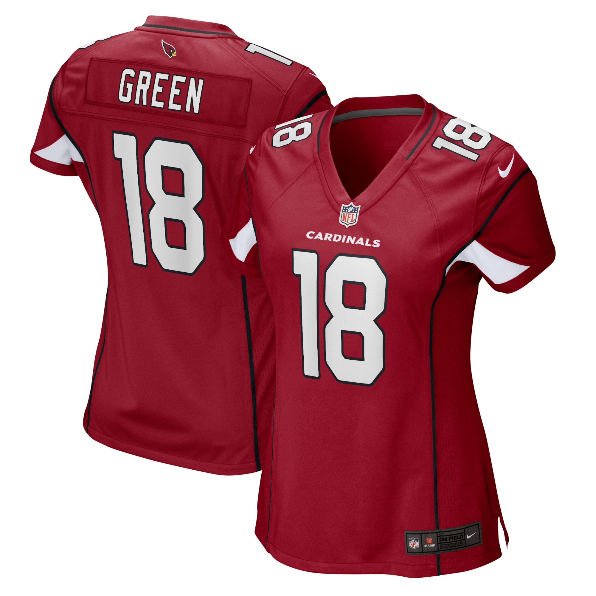 Women's Arizona Cardinals A.j. Green Cardinal Game Jersey Js3628