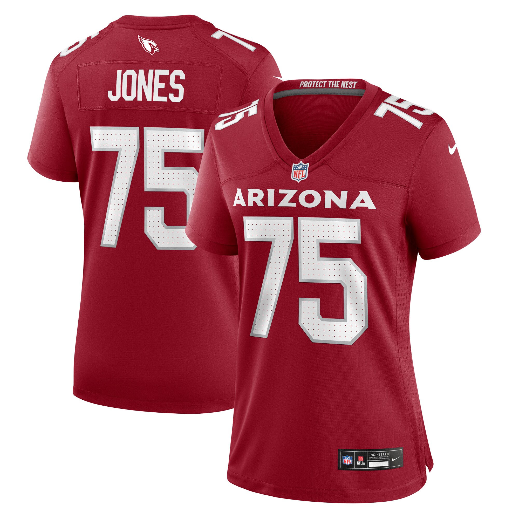 Women's Arizona Cardinals Christian Jones Cardinal Game Jersey Js4030