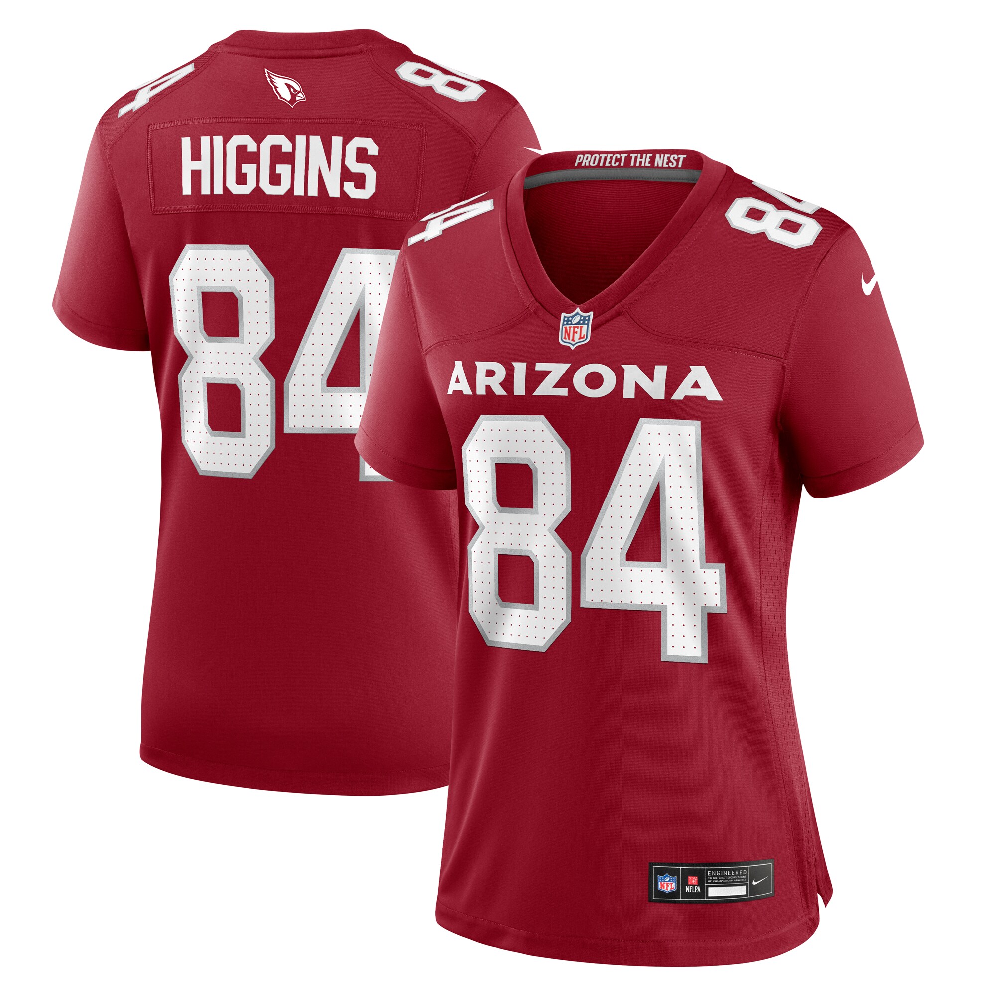 Women's Arizona Cardinals Elijah Higgins Cardinal Team Game Jersey Js8896