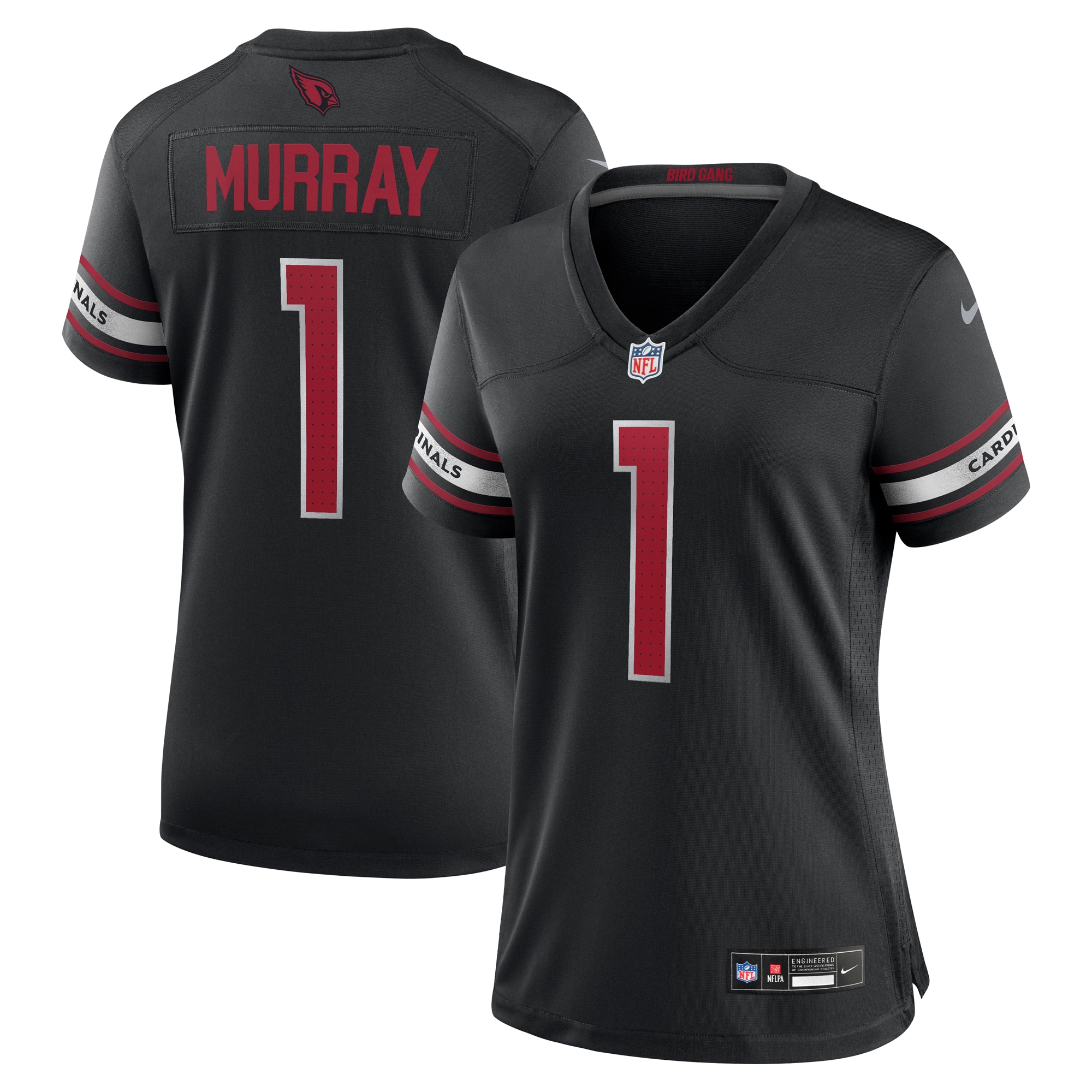 Women's Arizona Cardinals Kyler Murray Black Game Jersey Js9585