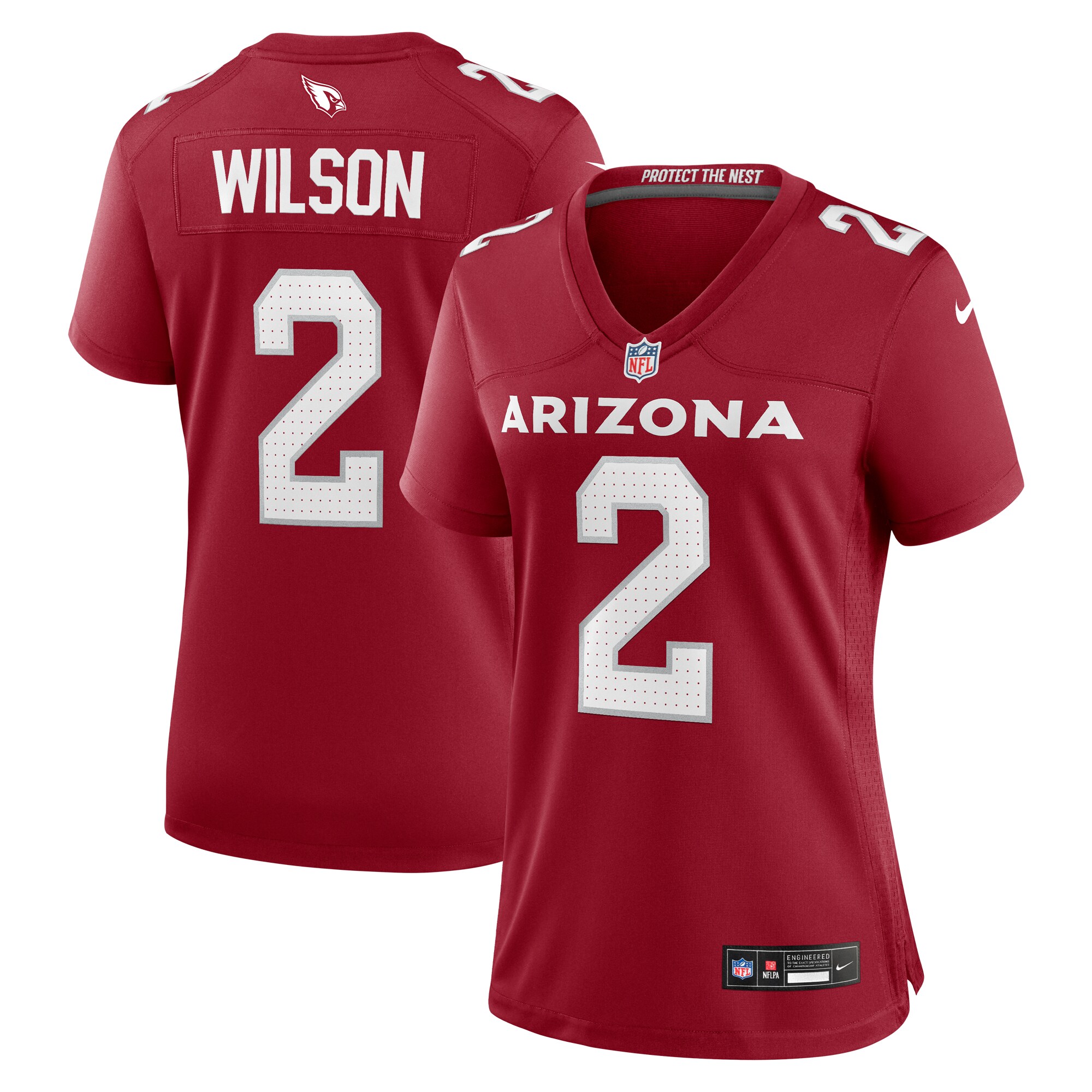 Women's Arizona Cardinals Mack Wilson Cardinal Game Jersey Js4848