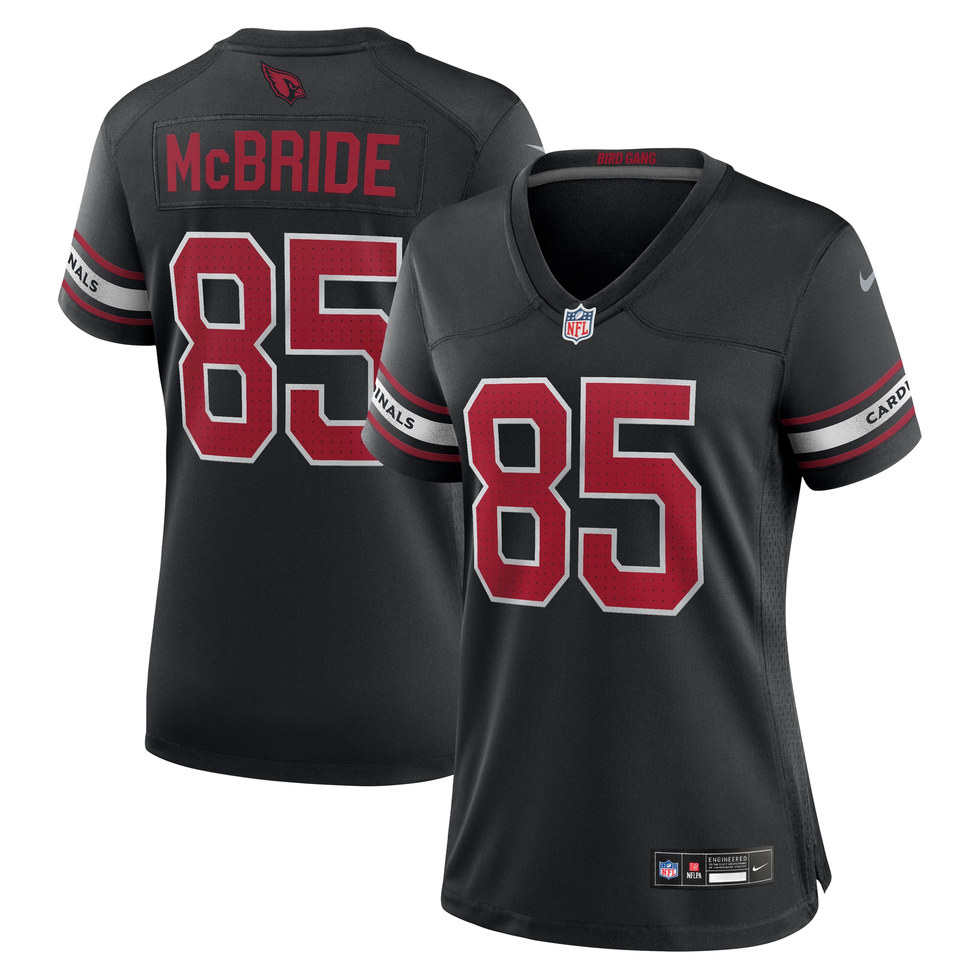 Women's Arizona Cardinals Trey Mcbride Black Alternate Game Jersey Js7816