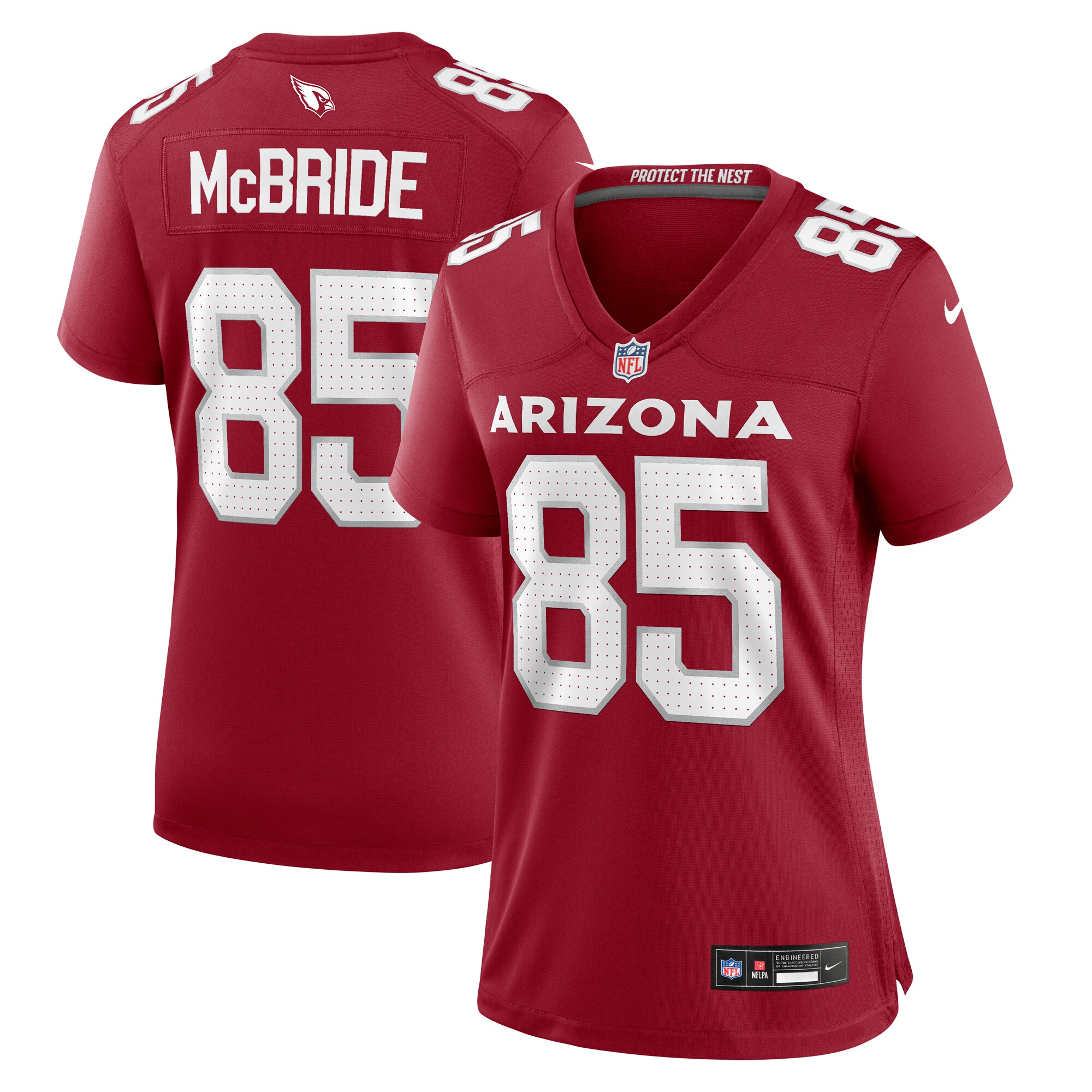 Women's Arizona Cardinals Trey Mcbride Cardinal Game Jersey Js1937