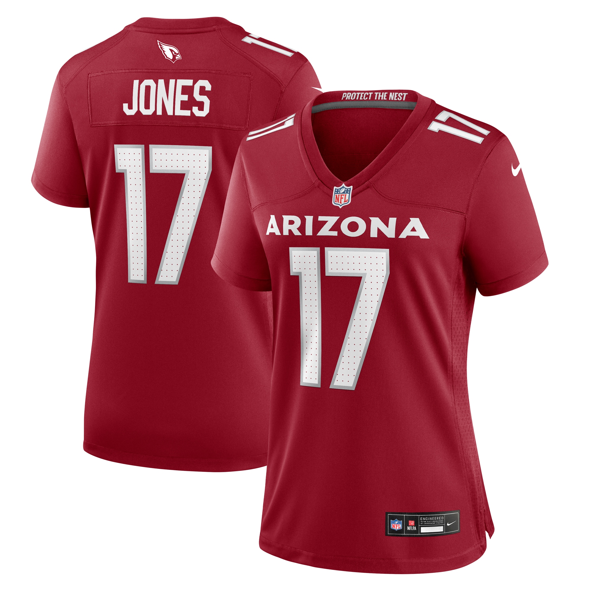 Women's Arizona Cardinals Zay Jones Cardinal Game Jersey Js6435