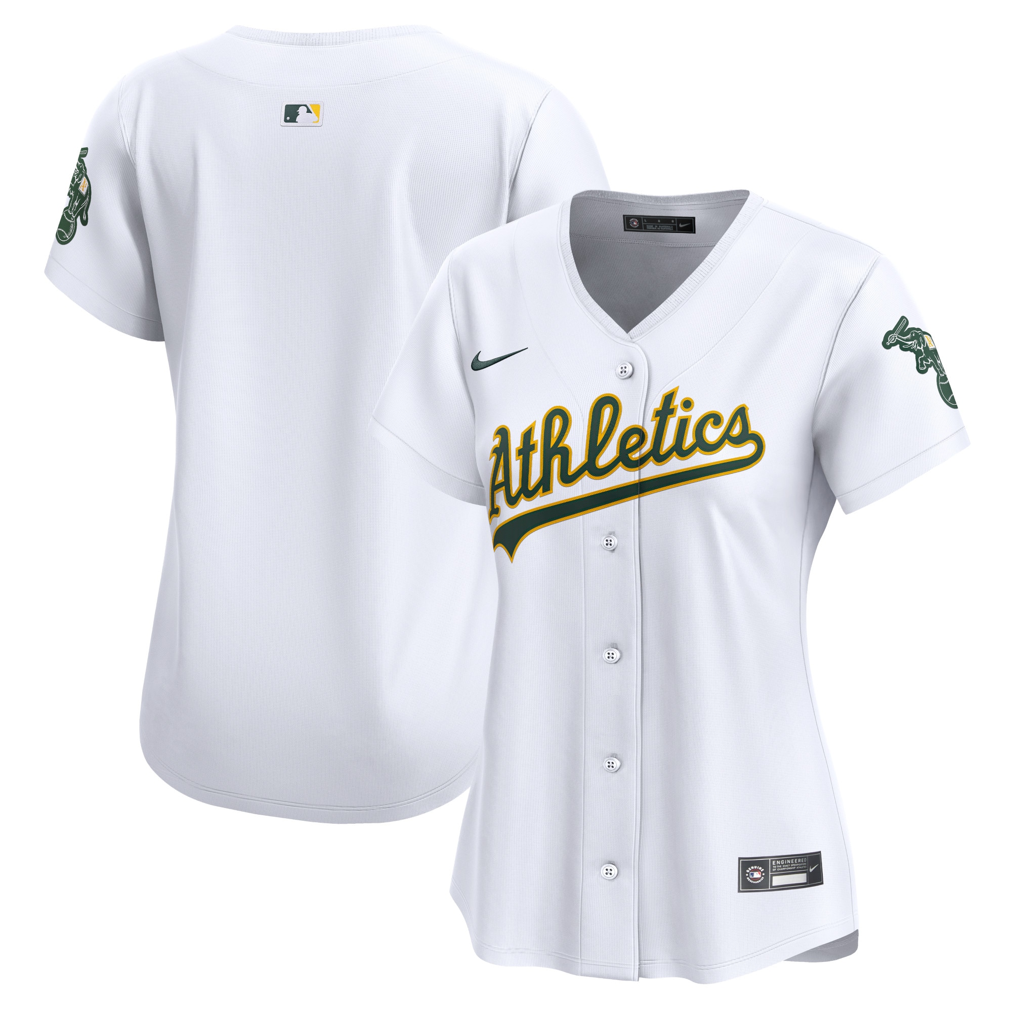 Women's Athletics White Home Limited Jersey
