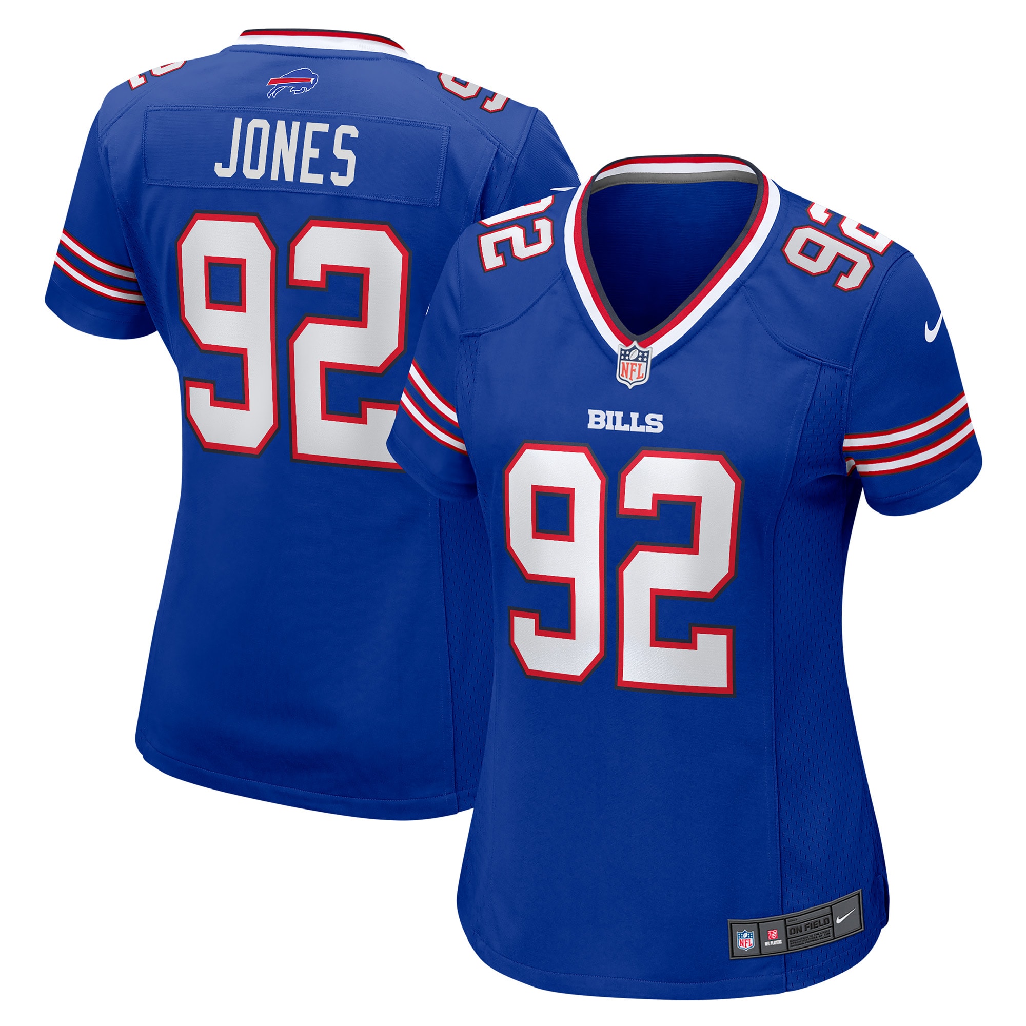 Women's Buffalo Bills Daquan Jones Royal Game Player Jersey Js9867