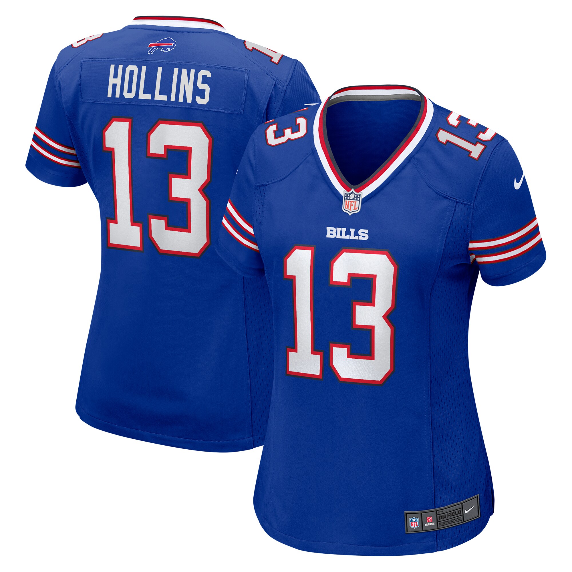Women's Buffalo Bills Mack Hollins Royal Game Jersey Js4201