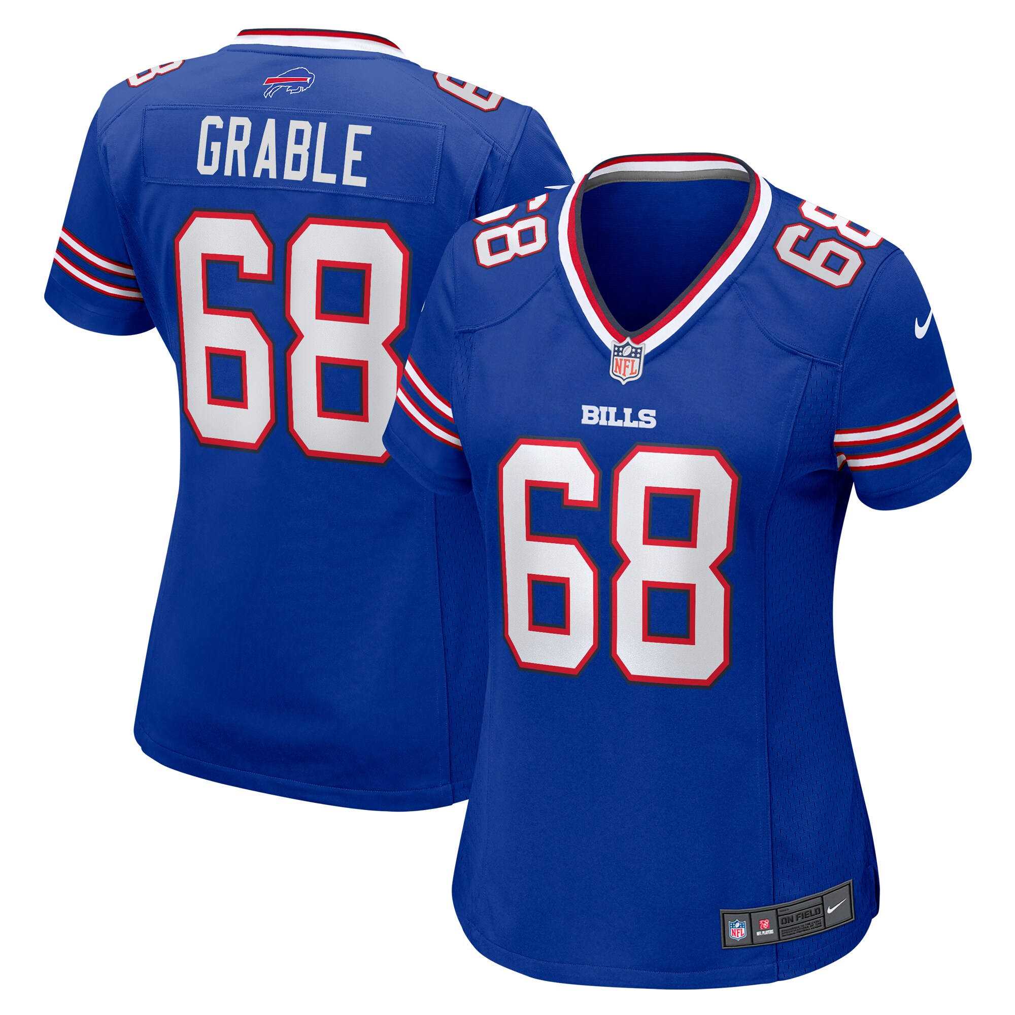 Women's Buffalo Bills Tylan Grable Royal Game Jersey Js1346