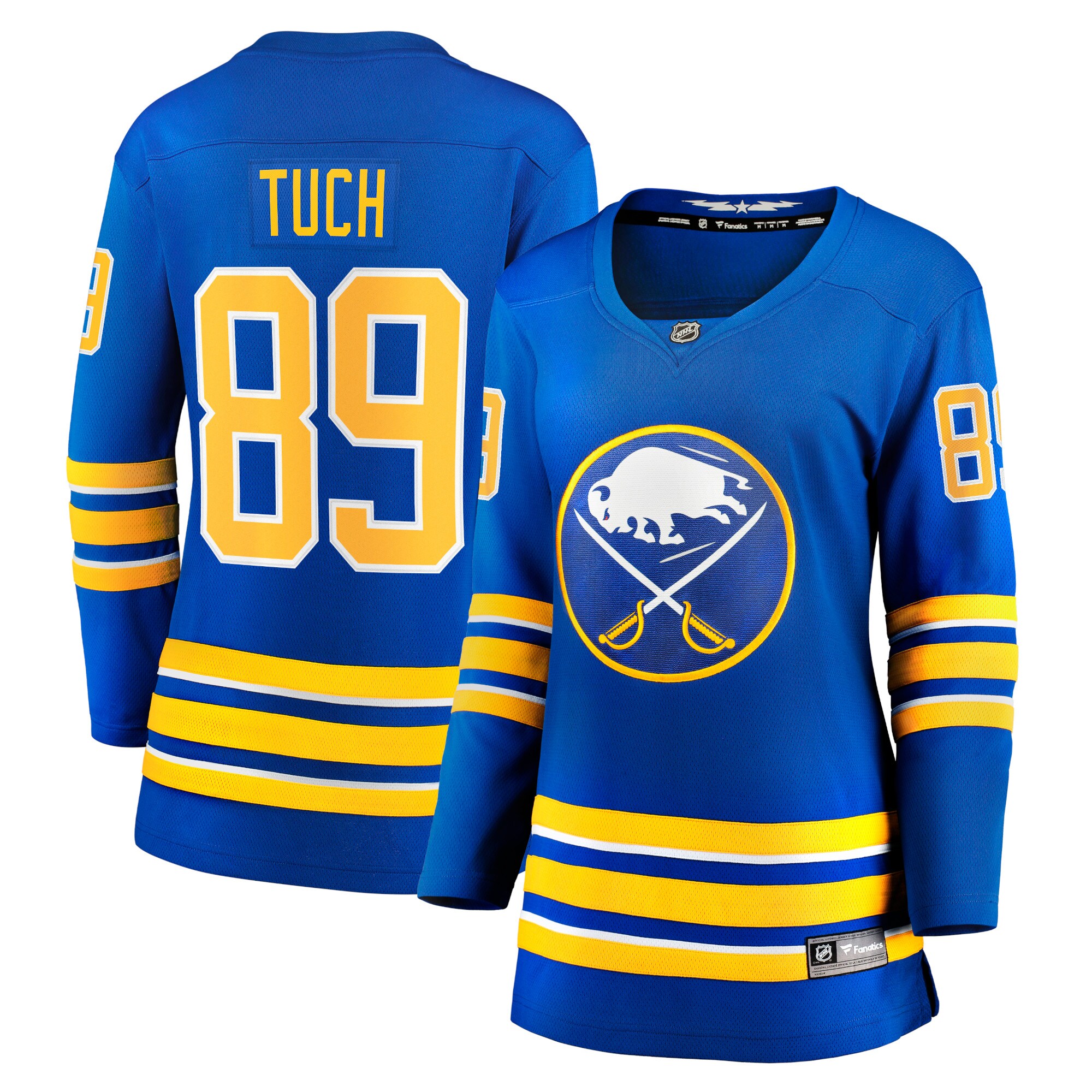 Women's Buffalo Sabres Alex Tuch Royal Home Breakaway Player Jersey