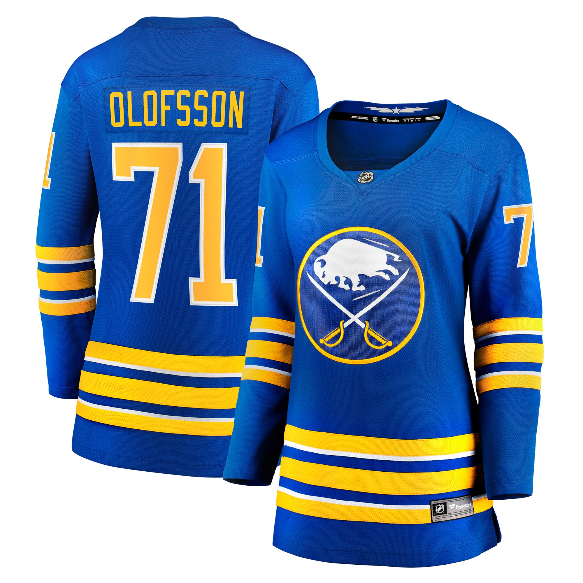 Women's Buffalo Sabres Victor Olofsson Royal Breakaway Player Jersey