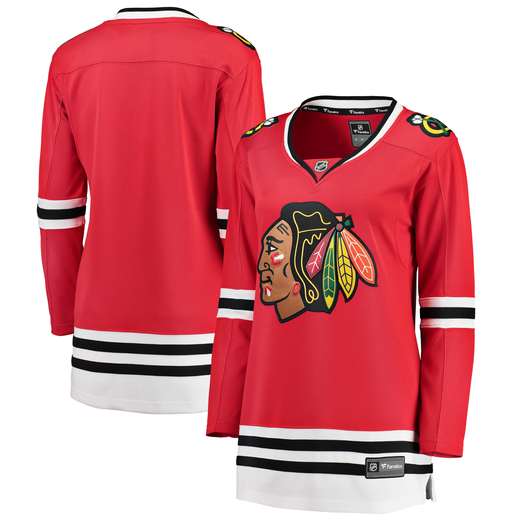 Women's Chicago Blackhawks Red Breakaway Home Jersey