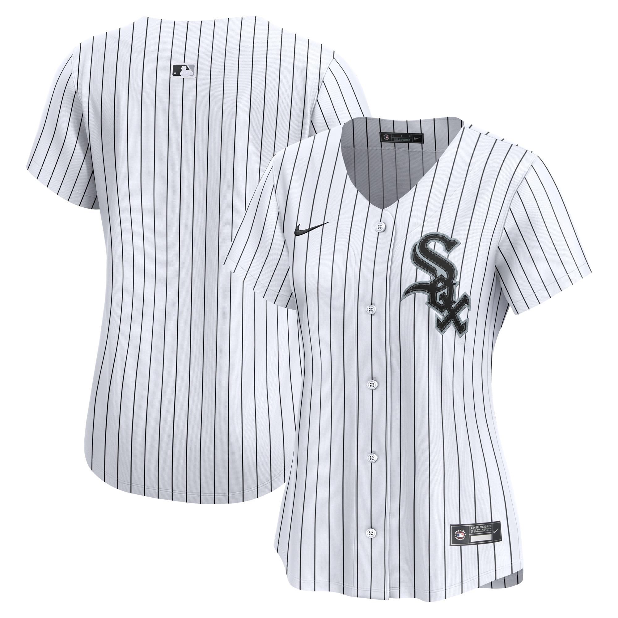 Women's Chicago White Sox White Home Limited Jersey