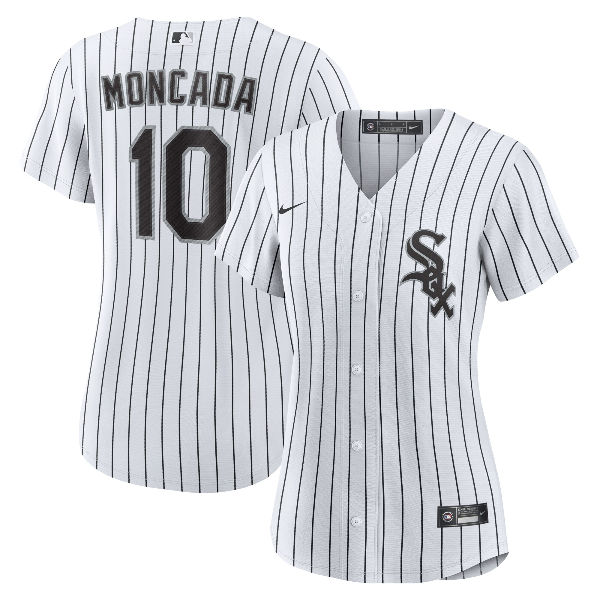 Women's Chicago White Sox Yo?n Moncada White Home Player Jersey