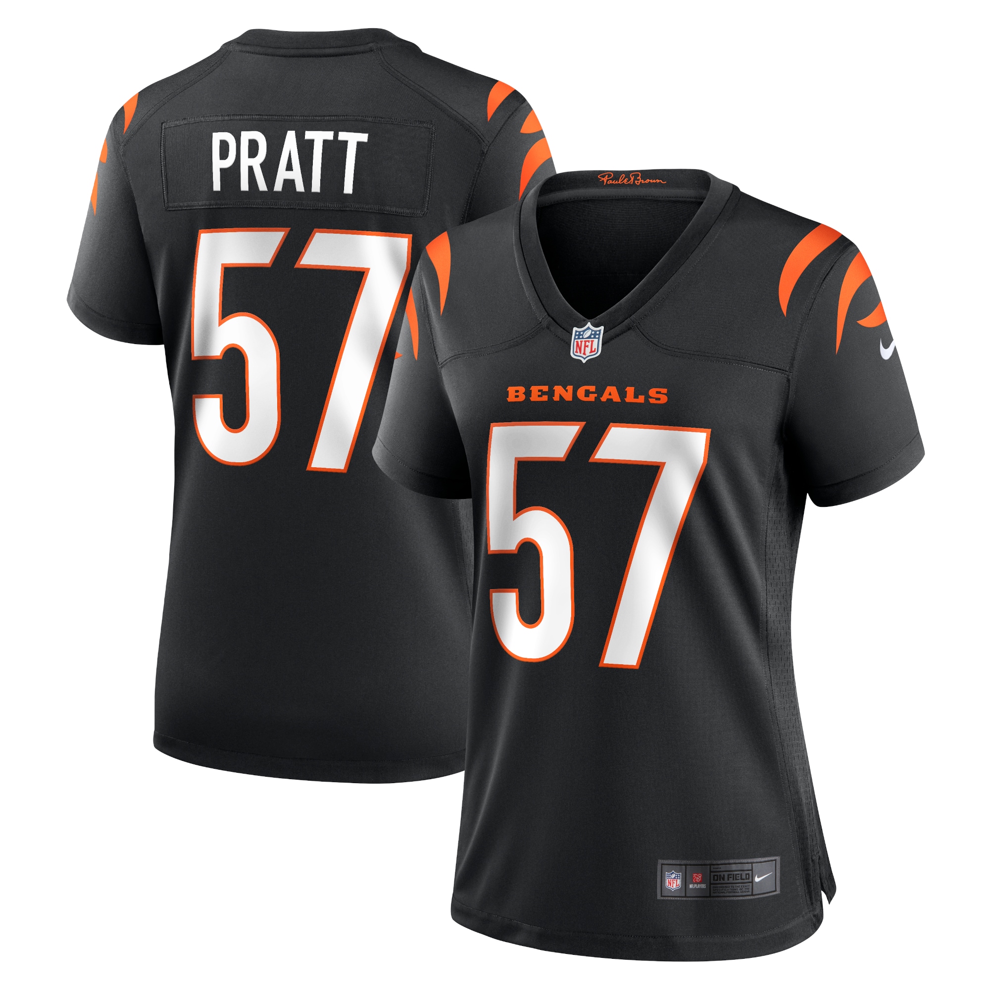 Women's Cincinnati Bengals Germaine Pratt Black Game Jersey Js9987