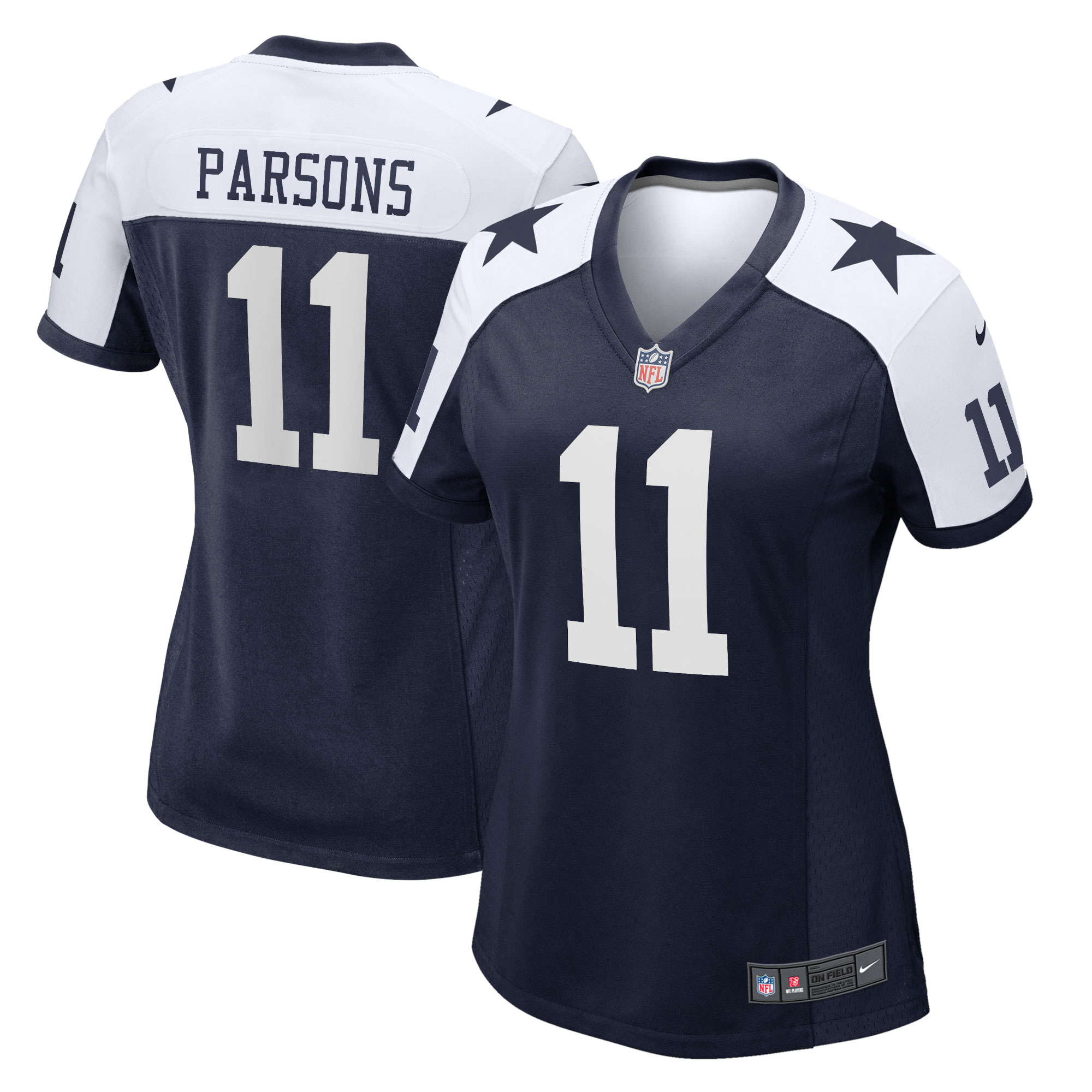 Women's Dallas Cowboys Micah Parsons Navy Alternate Game Jersey Js4187