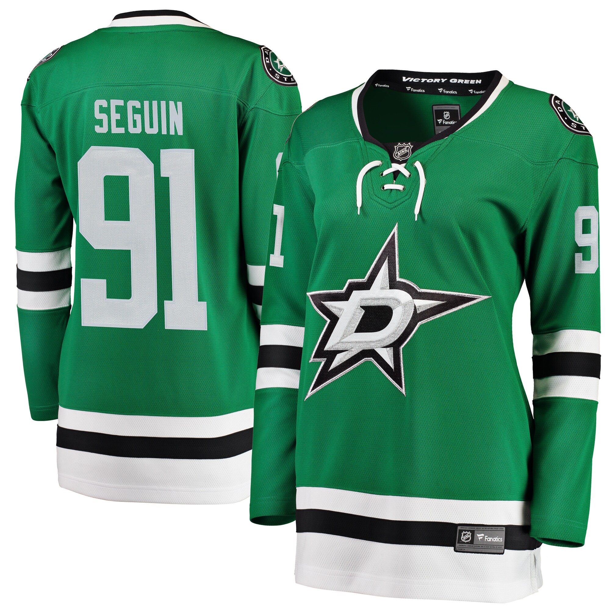 Women's Dallas Stars Tyler Seguin Green Home Breakaway Player Jersey
