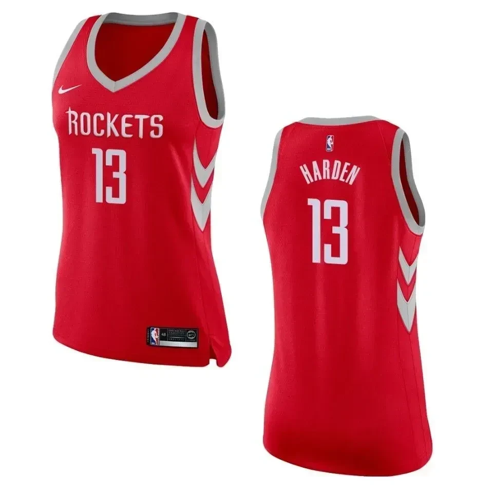 Women's Houston Rockets 13 James Harden Icon Swingman Jersey - Red