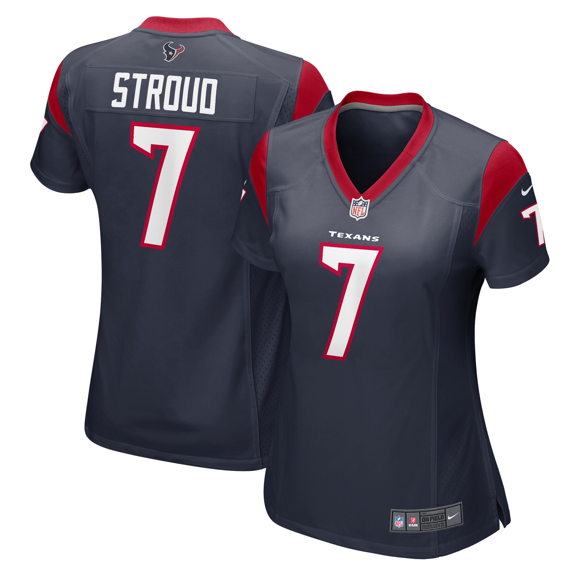 Women's Houston Texans C.j. Stroud Navy Player Jersey Js6902