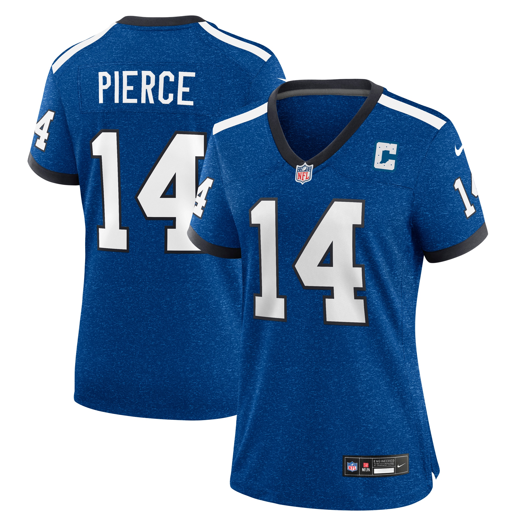 Women's Indianapolis Colts Alec Pierce Royal Indiana Nights Alternate Game Jersey Js9271